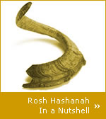 Rosh Hashana in a Nutshell
